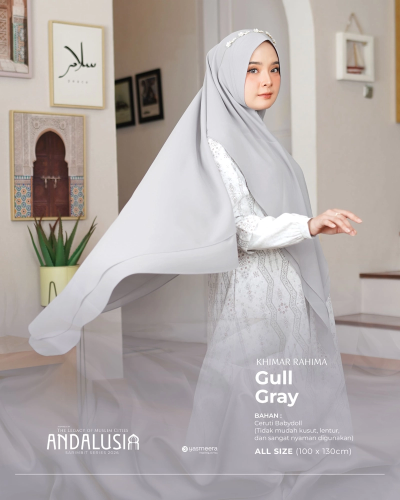 Product image KHIMAR RAHIMA PASANGAN SARIMBIT 2026 DEWASA BROWNIE
